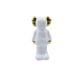 Figura Decorativa Kaws 15cm Blanco En Cerámica